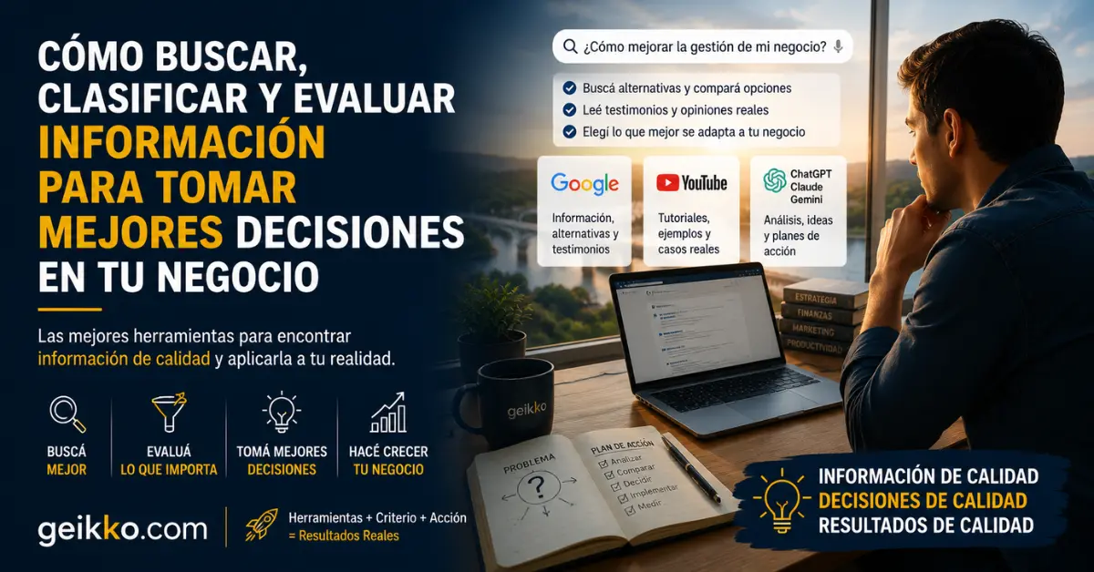 Herramientas para tomar mejores decisiones